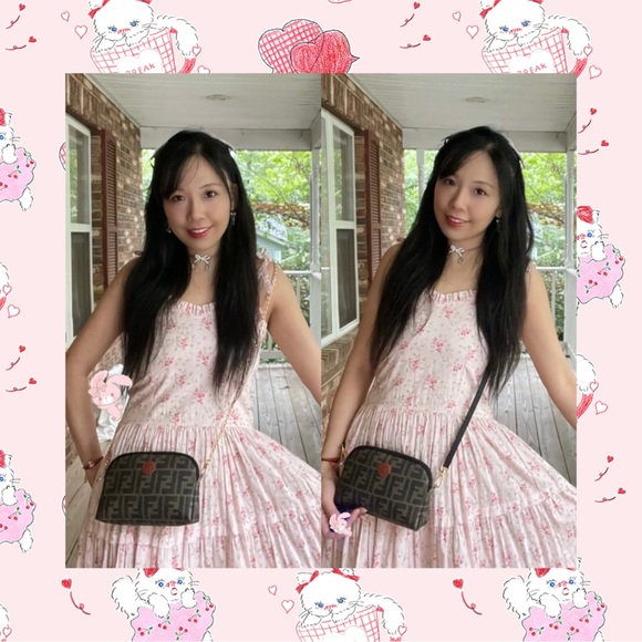 💗Auth💗FENDI Zucca Monogram Wristlet Pouch Wallet Clutch Pochette/Crossbody💫 - Picture 7 of 17